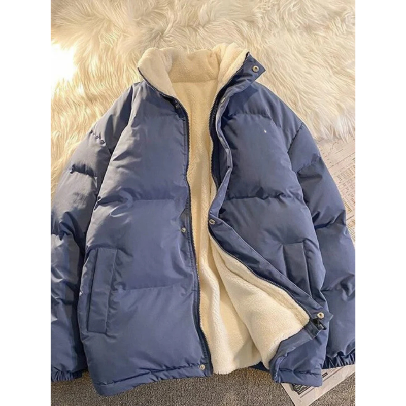 Doudoune Homme Hiver à Col Montant – Chaude et Stylée