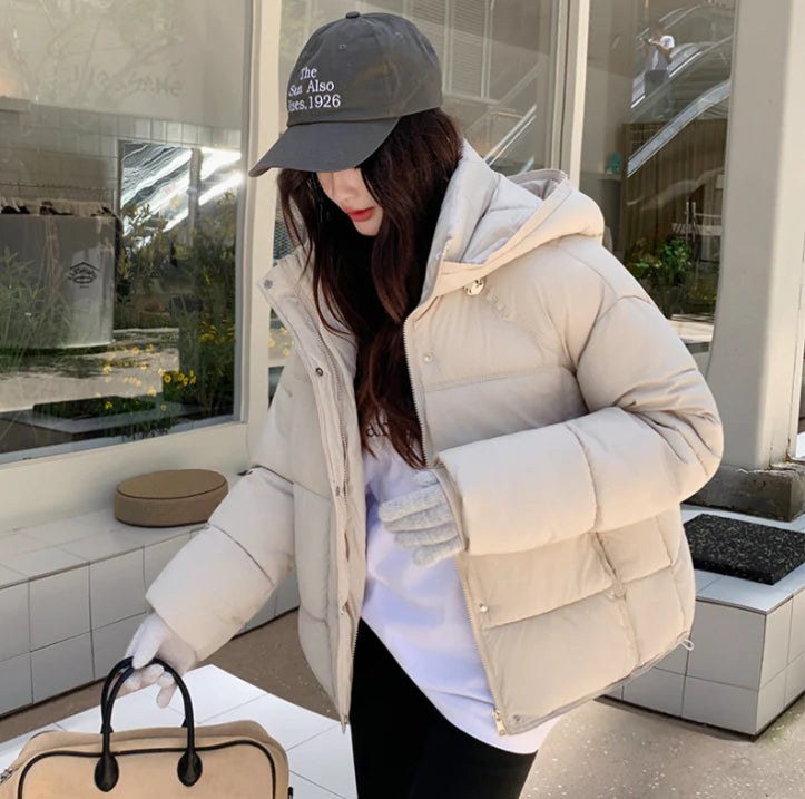 Doudoune Noire pour Femme | Avec Capuche